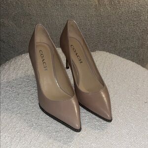 Coach Women's Beige Heels
